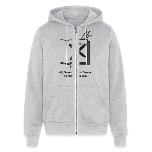Jan 1st T-Shirt | Sarcastic New Year's - Unisex Full Zip Hoodie