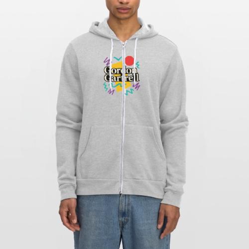Gordon Gartrell Inspired Retro 80s T-Shirt - Unisex Full Zip Hoodie