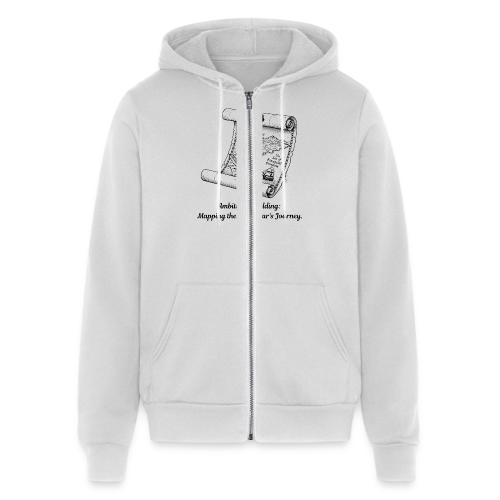 Unfolding Map of Ambition T-Shirt - Unisex Full Zip Hoodie