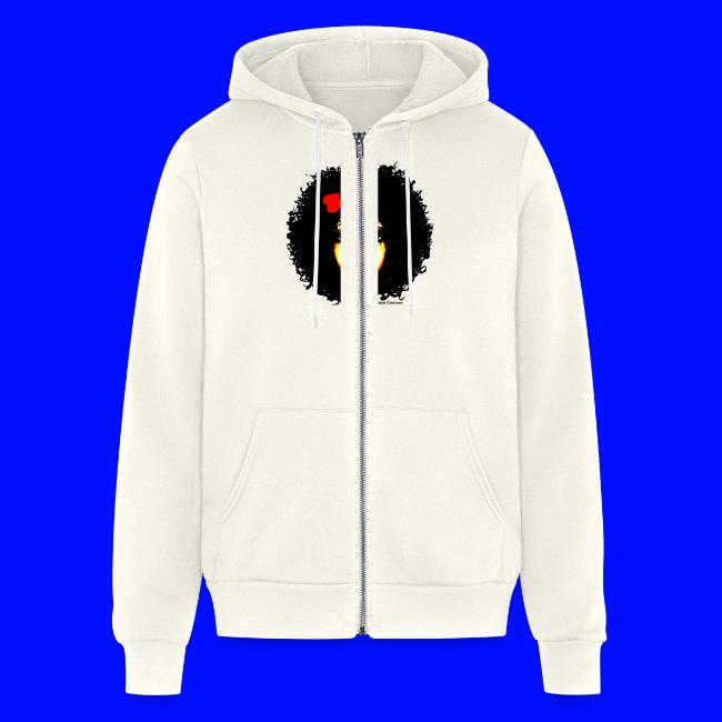 Curly Ashley with pink bow