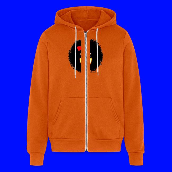 Curly Ashley with pink bow