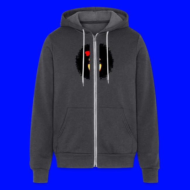 Curly Ashley with pink bow