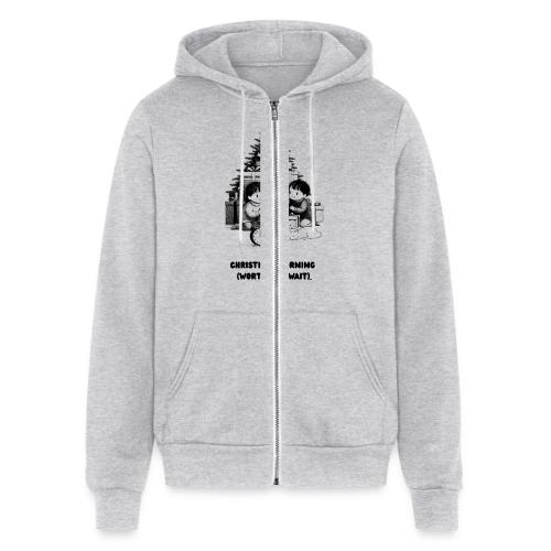 Christmas Morning T-Shirt | Minimalist Kids Gifts - Unisex Full Zip Hoodie
