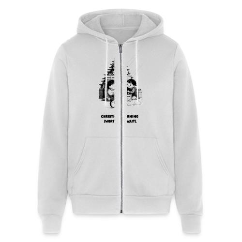 Christmas Morning T-Shirt | Minimalist Kids Gifts - Unisex Full Zip Hoodie