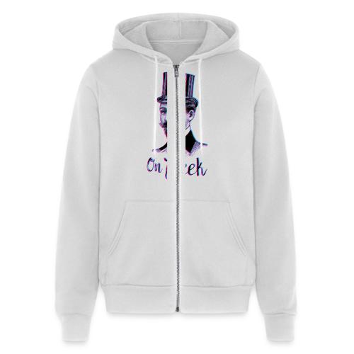 On Fleek Mustache Man - Unisex Full Zip Hoodie