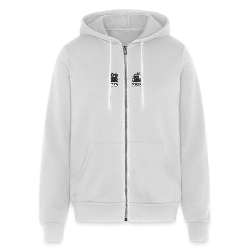 Playful Dog Paw Rock Paper Scissors - Unisex Full Zip Hoodie