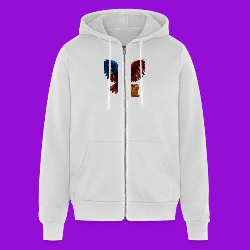Veterans Press Bald Eagle - Unisex Full Zip Hoodie