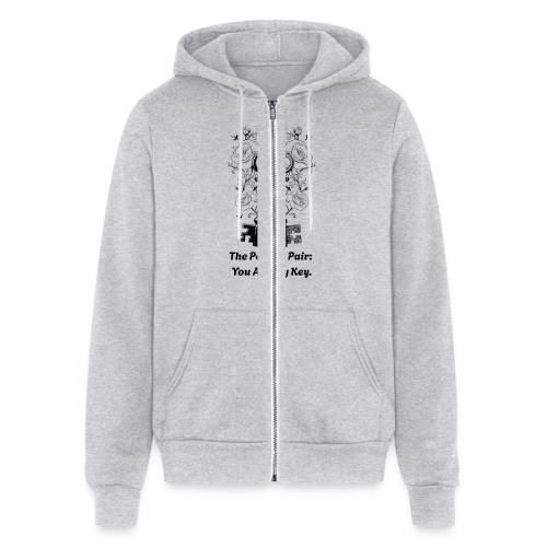 Valentine love keys - Unisex Full Zip Hoodie