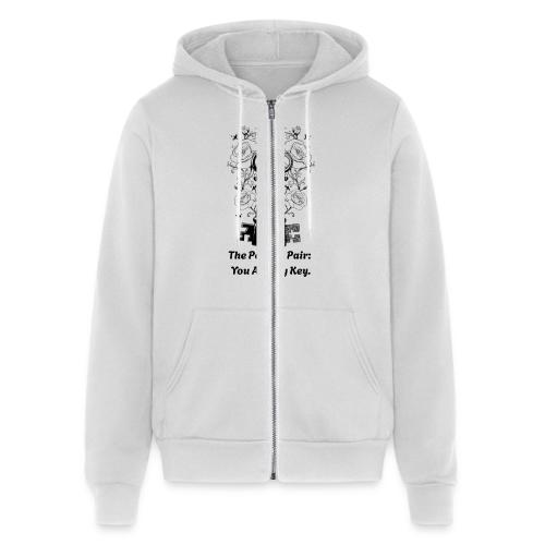 Valentine love keys - Unisex Full Zip Hoodie