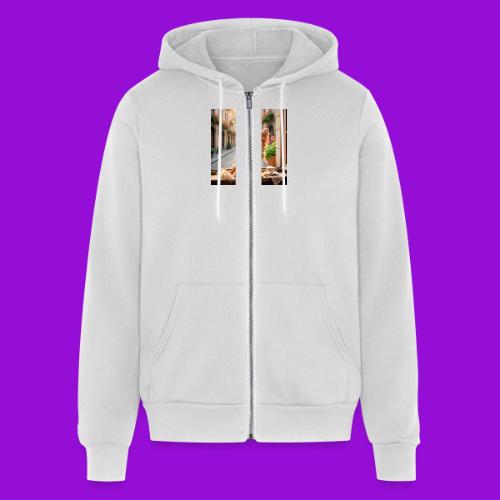 Morning coffee Chihuahua - Unisex Full Zip Hoodie