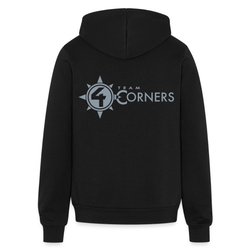 Team 4 Corners 2018 logo - Bella + Canvas Unisex Full Zip Hoodie
