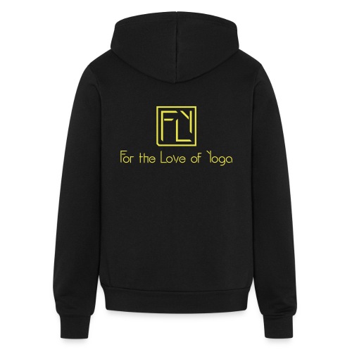 For the Love of Yoga - Bella + Canvas Unisex Full Zip Hoodie