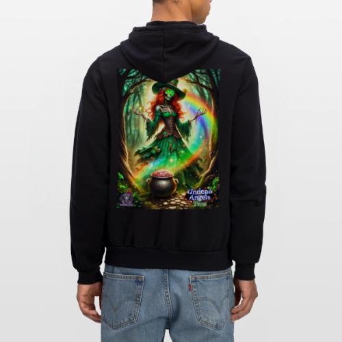 Fiona Undead Angel Leprechaun Queen #DFZ-004B - Unisex Full Zip Hoodie