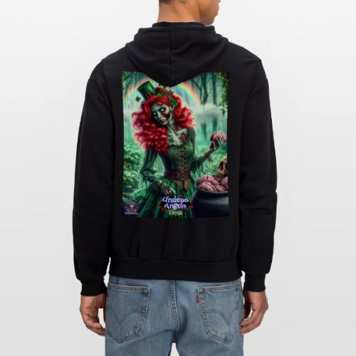 Fiona Undead Angel Leprechaun Queen #DFZ-006A - Unisex Full Zip Hoodie