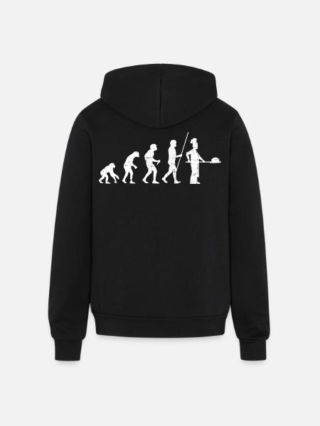 Baker Evolution - Unisex Full Zip Hoodie - black