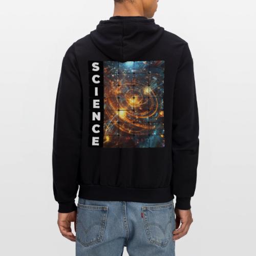 Golden Core of Science - Unisex Full Zip Hoodie