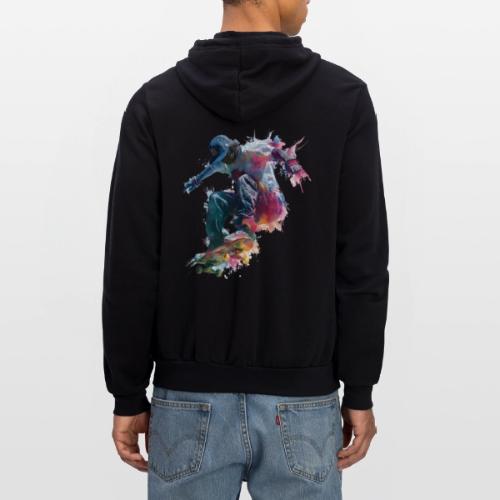 Skateboarding: Ride the Colors - Unisex Full Zip Hoodie