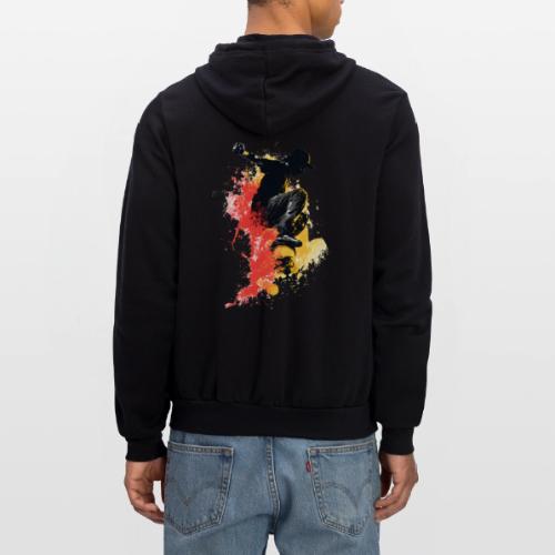 Skateboarding: Splash of Motion - Unisex Full Zip Hoodie