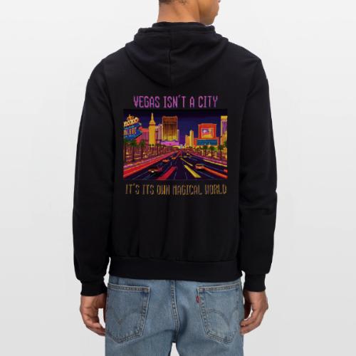Vegas isn't a city It’s its own magical world - Unisex Full Zip Hoodie