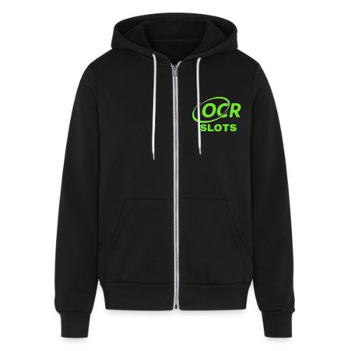 OCR Slots Americana Heart - Unisex Full Zip Hoodie