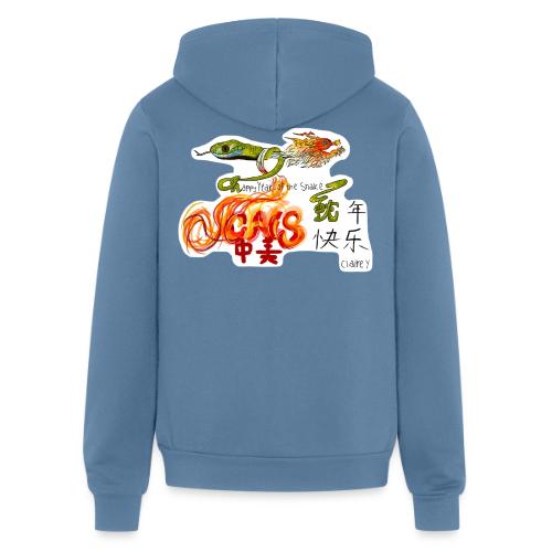 Lunar New Year 2025 MS Design Winner: Claire Y - Unisex Full Zip Hoodie