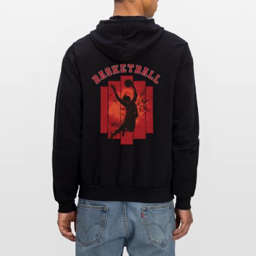 Basketball Mode On - Unisex Full Zip Hoodie