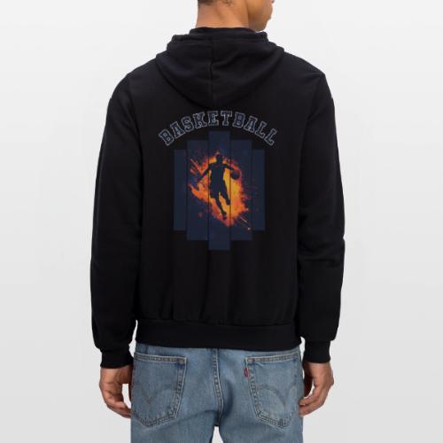 Basketball Power - Unisex Full Zip Hoodie