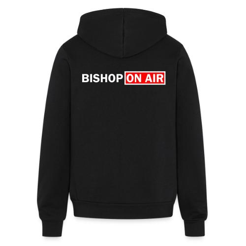 BISHOP ON AIR LOGO WHITE - Unisex Full Zip Hoodie