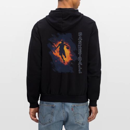 Basketball Focus - Unisex Full Zip Hoodie