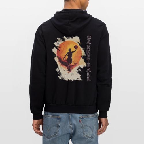 Basketball Stride - Unisex Full Zip Hoodie