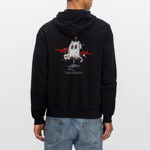 catghost in love - Unisex Full Zip Hoodie