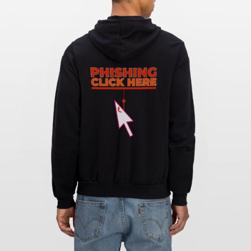 Phishing: Hooked by Deception - Unisex Full Zip Hoodie