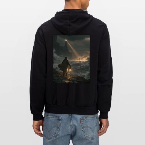 The Lone Lightkeeper's Beacon - Unisex Full Zip Hoodie