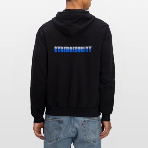 Cybersecurity Word Art Design - Unisex Full Zip Hoodie