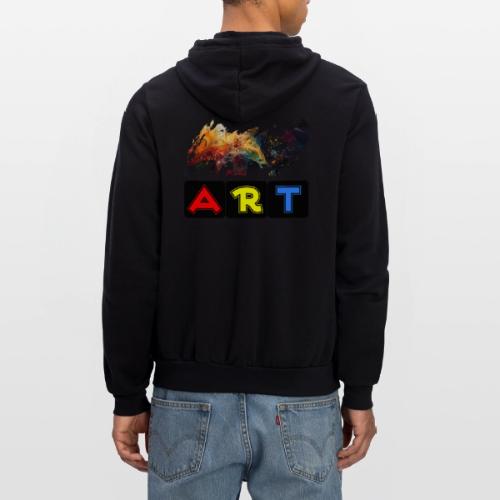 Pulse of Art - Unisex Full Zip Hoodie