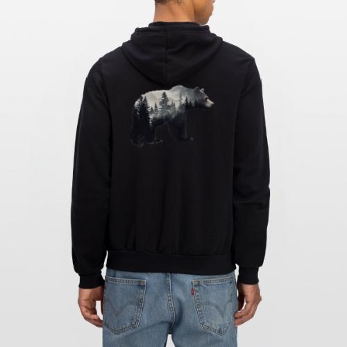 Forest Within the Bear - Unisex Full Zip Hoodie