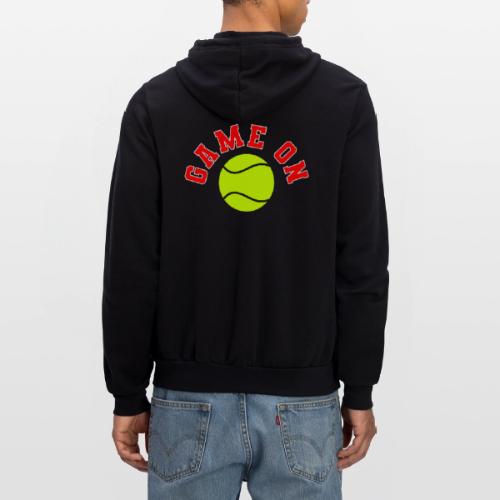 Game On Tennis - Unisex Full Zip Hoodie