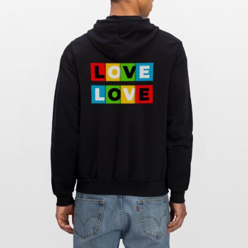 Love in Color - Unisex Full Zip Hoodie