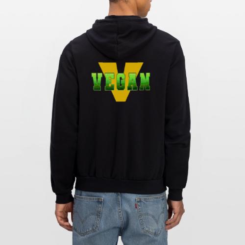Vegan Energy V - Unisex Full Zip Hoodie