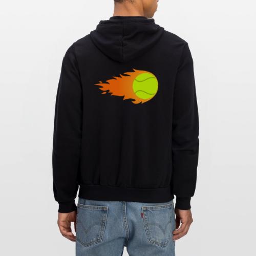 Tennis Ball - Unisex Full Zip Hoodie