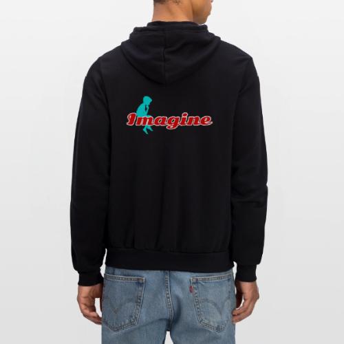 Imagine – Inspire Creativity & Dreams - Unisex Full Zip Hoodie