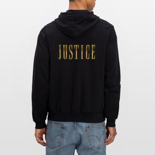 Golden Justice - Unisex Full Zip Hoodie