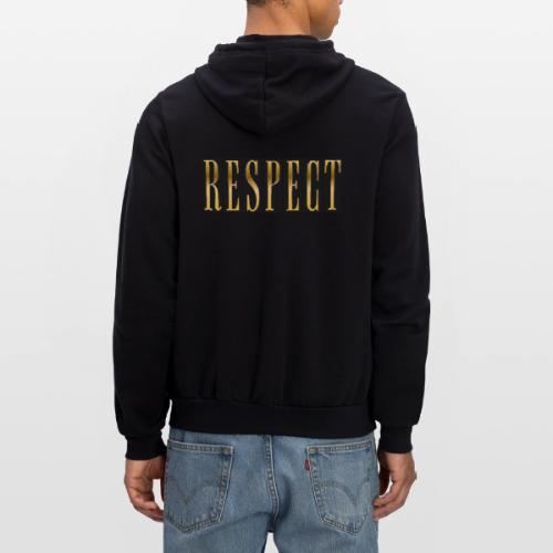 Golden Respect - Unisex Full Zip Hoodie