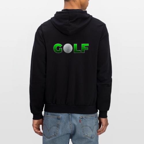 Golf Precision Wordmark - Unisex Full Zip Hoodie