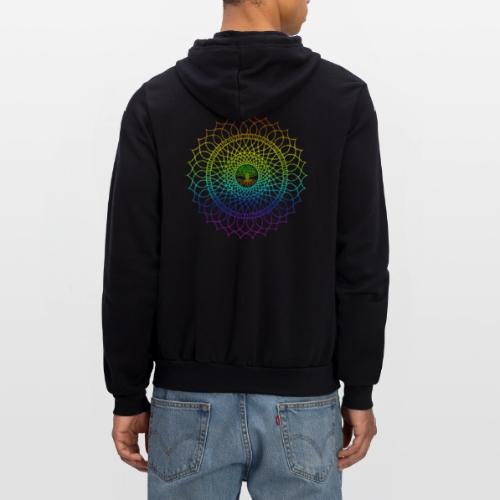 Growth Mandala - Unisex Full Zip Hoodie
