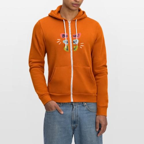 Bonjour Hola Hello Shirts - Unisex Full Zip Hoodie