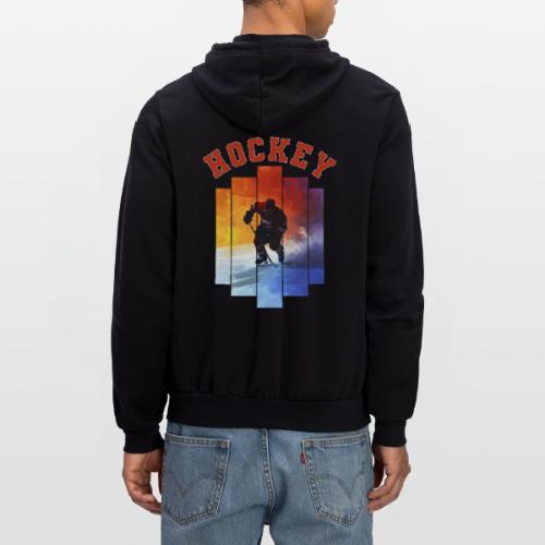 Hockey Rush - Unisex Full Zip Hoodie