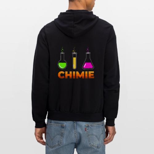 Chemistry: Moving Elements - Unisex Full Zip Hoodie