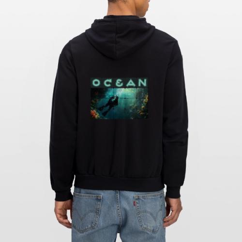 Ocean: Explorer of the Deep - Unisex Full Zip Hoodie
