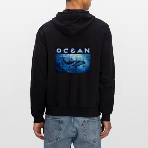 Ocean Titan - Unisex Full Zip Hoodie